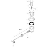 vaciador automatico lavabo bide | hansgrohe