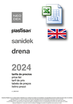 tarifa 2024 xls | plastisan